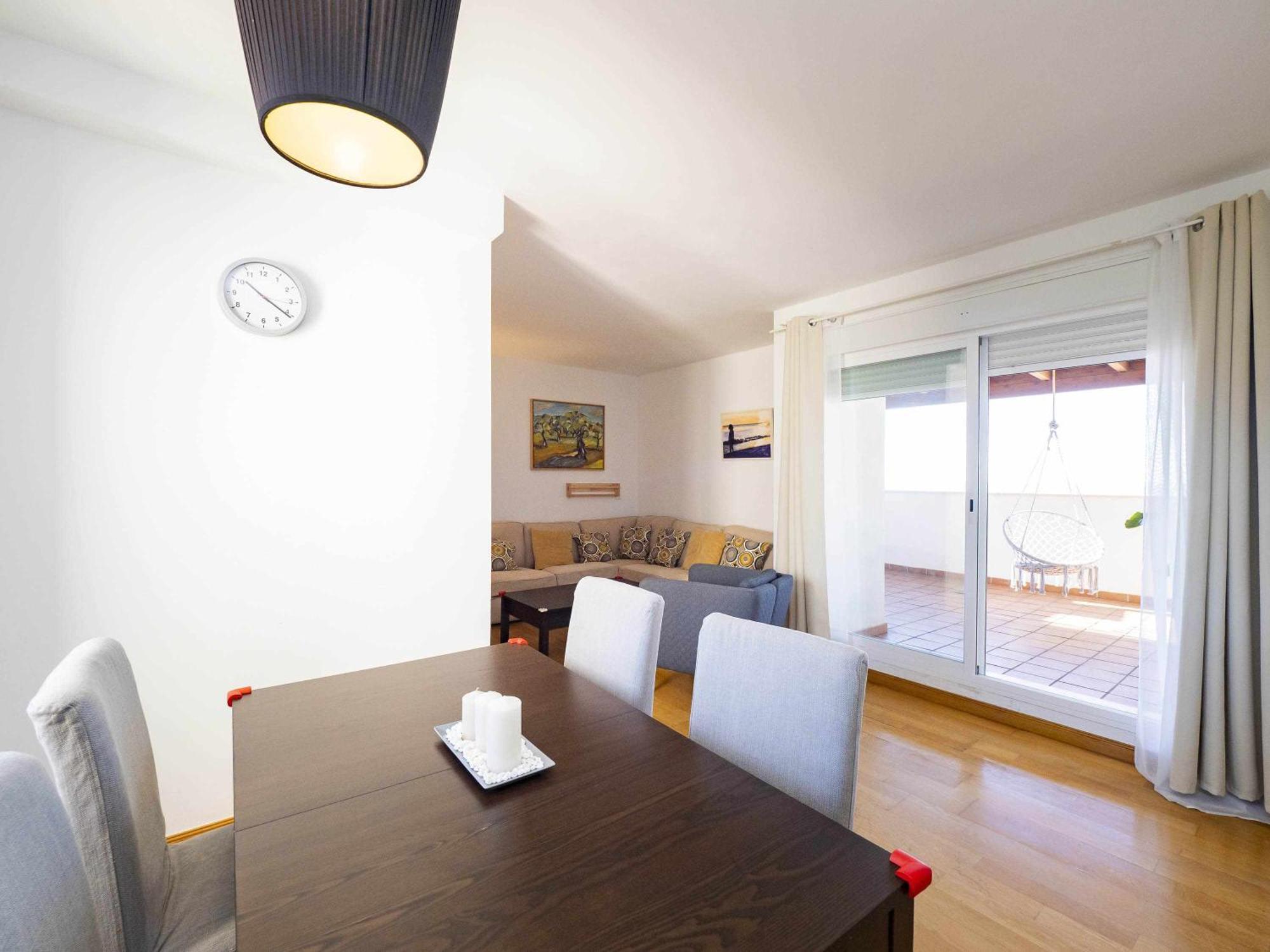 Atico Con Vistas Al Mar Piscina Y Parking Lejlighed Málaga Eksteriør billede