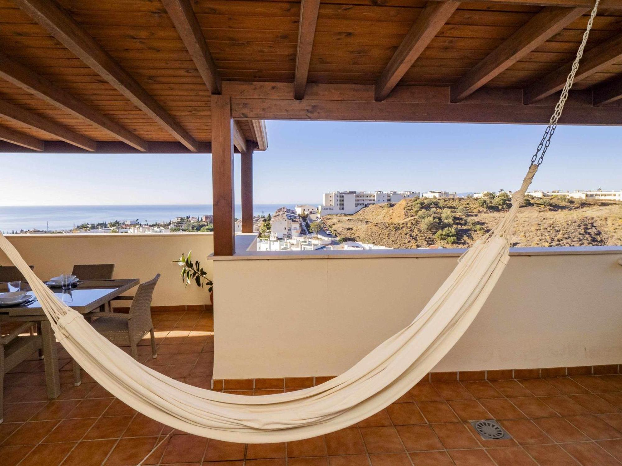 Atico Con Vistas Al Mar Piscina Y Parking Lejlighed Málaga Eksteriør billede
